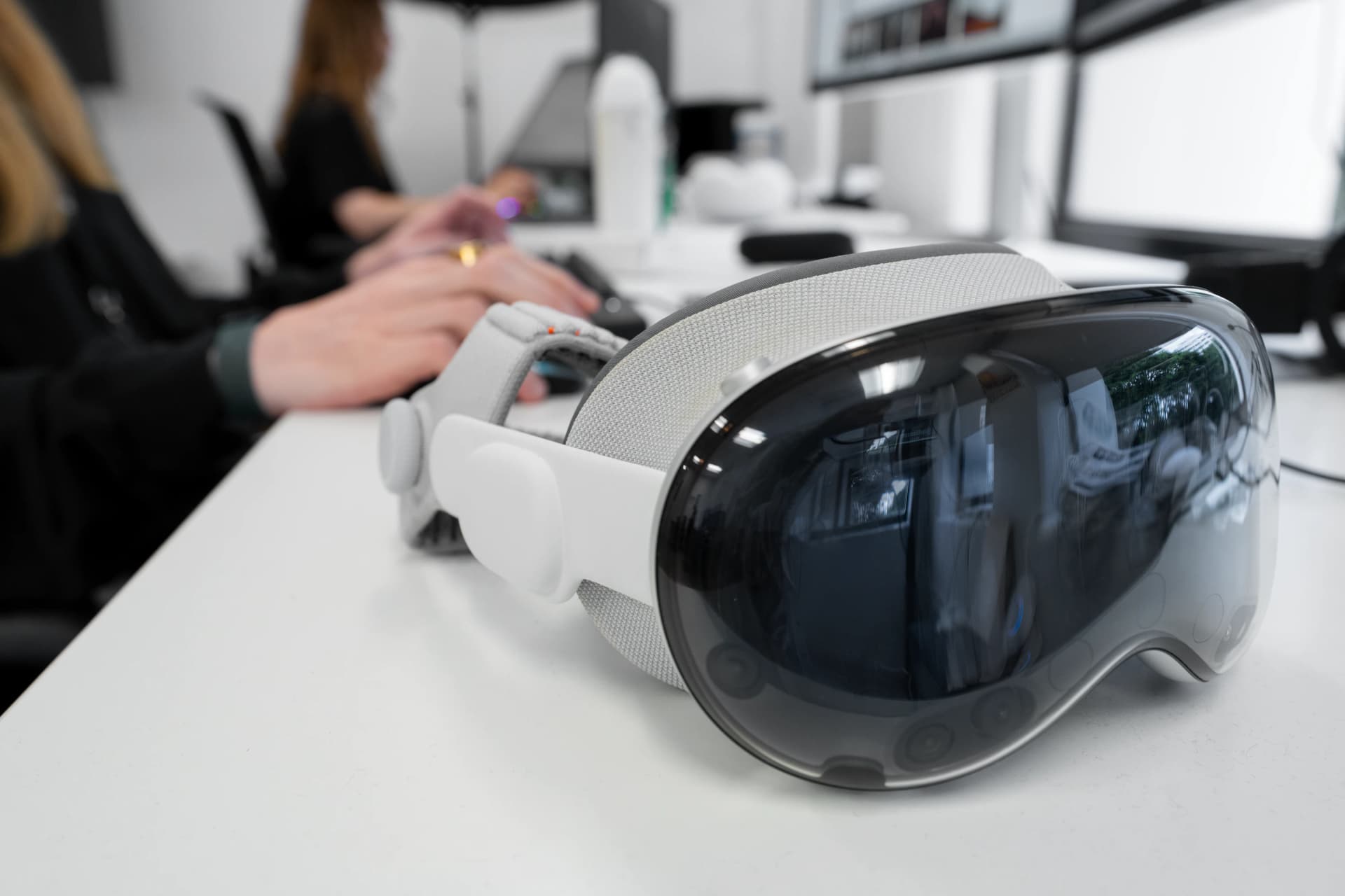 An XR headset at Hidonix represents the company’s growing focus on spatial intelligence and professional extended reality applications
